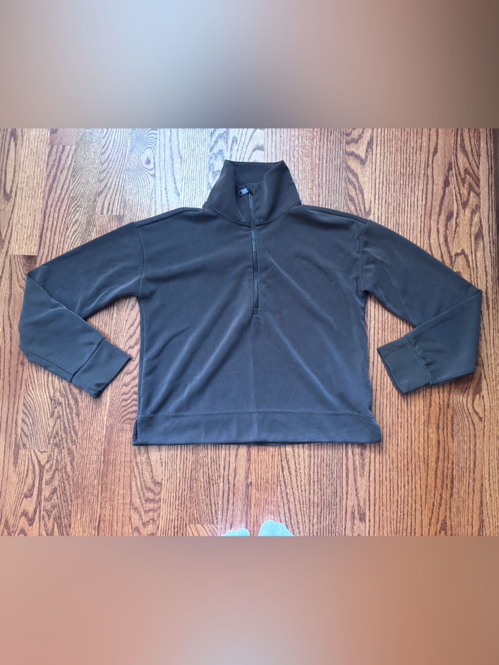 Athleta Seasoft Quarter Zip Sweatshirt